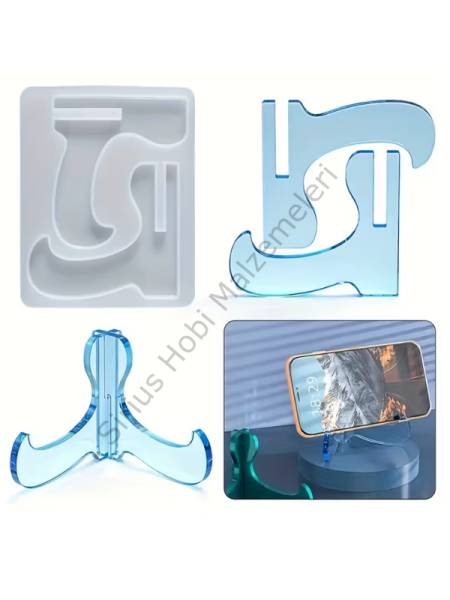 Epoksi Bardak Altlığı Tutucu  Silikon Kalıbı