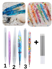 Epoksi Reçine  Kalem Silikon  Kalıbı