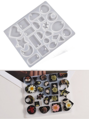 Epoksi Trend Kolye Küpe Anahtarlık Kalıbı