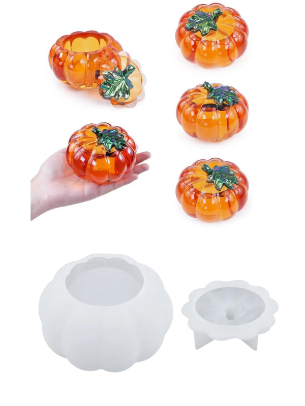 Epoksi Yılbaşı Noel Haloween Balkabağı Kalıbı