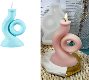 Epoksi Salyangoz Mum Kalıbı 11 cm