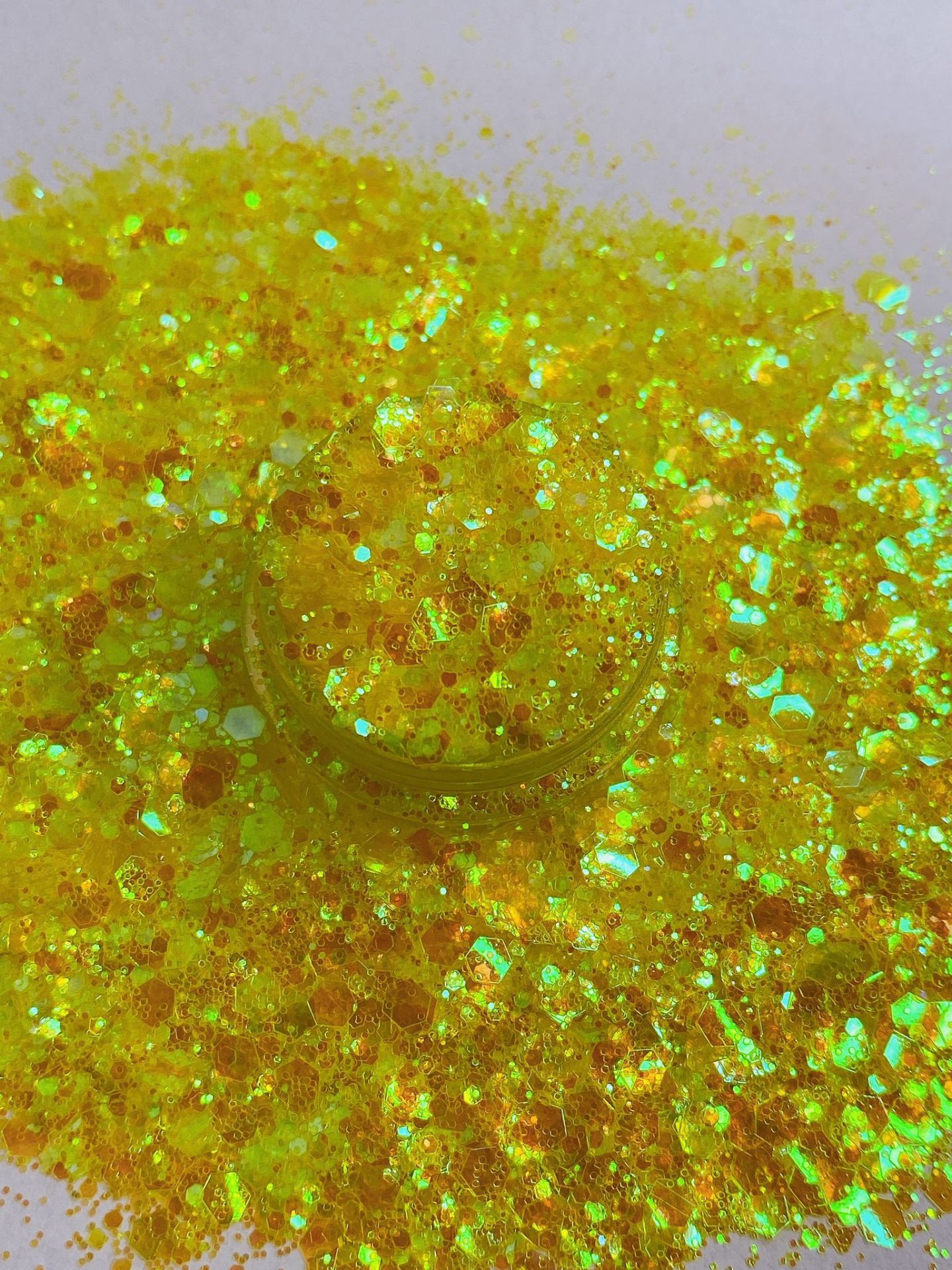 Epoksi Chunky Glitters Dark Yellow 4 gr