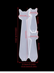 Epoksi 3lü Kitap Ayracı Kalıpları