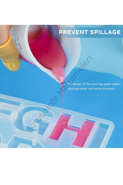 Epoksi Reçine Alçı 250-500 ml Beher Döküm Silikon Kalıbı