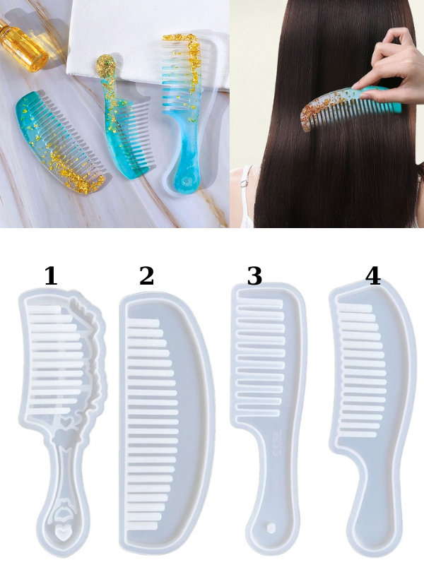 Epoksi Reçine Tarak Silikon Kalıpları