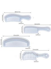 Epoksi Reçine Tarak Silikon Kalıpları