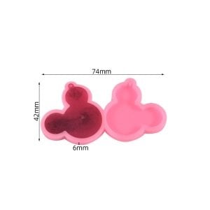 Epoksi  Mickey Anahtarlık Küpe Kalıbı