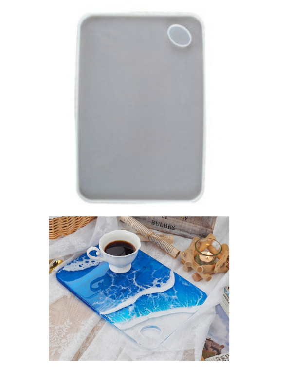 Epoksi Reçine Kesme Tahtası Kalıbı