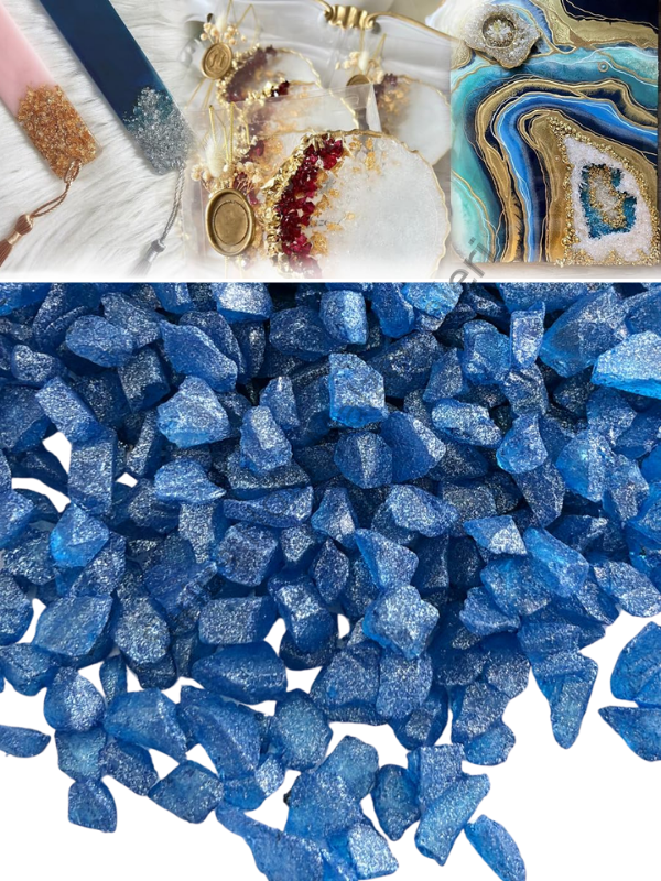Epoksi Cam Kırıkları Kalın Sedefli Royal Quartz 100 gr