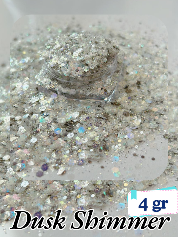 Epoksi- Mum-Makyaj-Tırnak-Sabun Simi Pulu Glitter Dusk Shimmer 4 gr