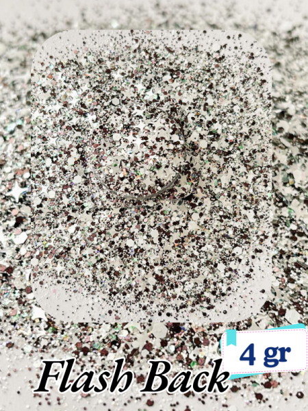 Epoksi- Mum-Makyaj-Tırnak-Sabun Simi Pulu  Flash Back 4 gr