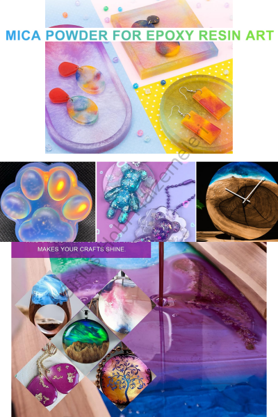 Epoksi Reçine Başlangıç Boya Seti – 20 Renk (İnci Sedefli Mica + Opak-Transparan Pigment)