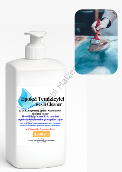 Epoksi Temizleyici – El ve Kürleşmemiş Epoksi Kalıntısı İçin 1000ml