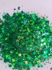 Epoksi Chunky Glitters Lime Green 4 Gram