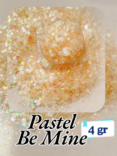 Epoksi- Mum-Makyaj-Tırnak-Sabun Simi Pulu Pastel Be Mine 4 gr