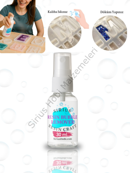 Epoksi Reçine Baloncuk Yok edici Sprey 30ml